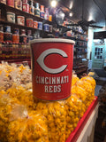 1 Gallon Cincinnati Reds Popcorn Tin